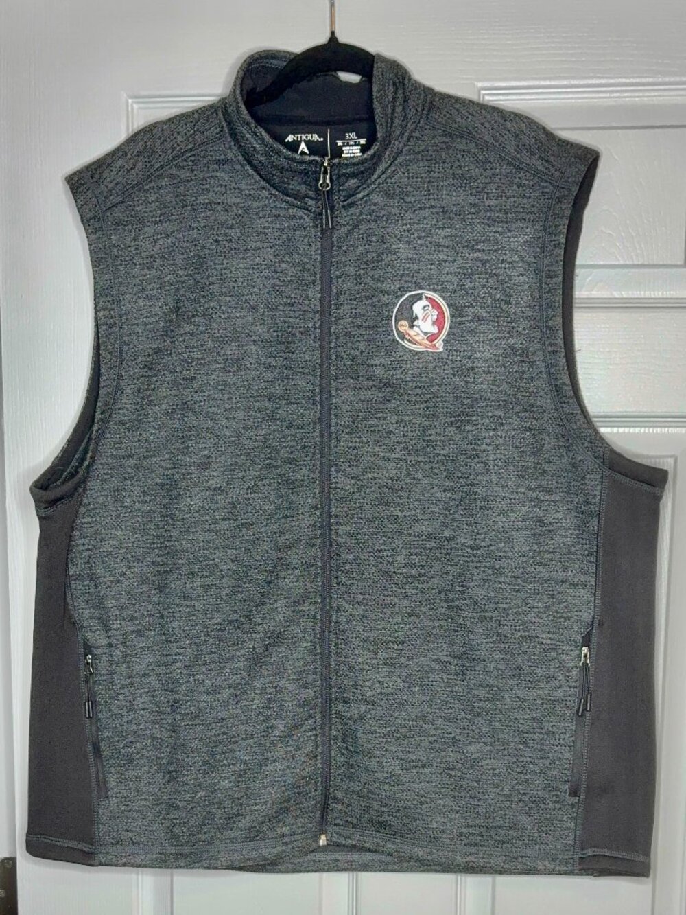 [RARE] Antigua FSU Florida State Seminoles Course Vest 3XL